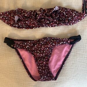 Ruffle Bandeau Bikini